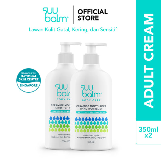 Suu Balm® Rapid Itch Relief Moisturiser Value Bundle (2 x 350ml)