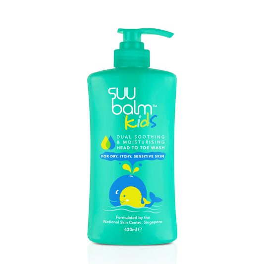 Suu Balm® Kids Dual Soothing and Moisturising Head-to-Toe Wash
