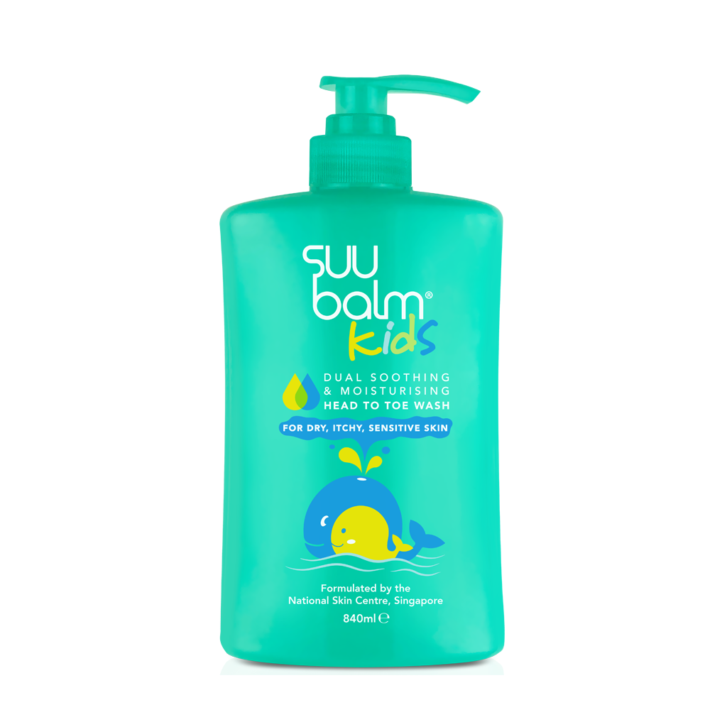 Suu Balm® Kids Dual Soothing and Moisturising Head-to-Toe Wash