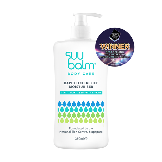 Suu Balm® Rapid Itch Relief Moisturiser Value Bundle (2 x 350ml)