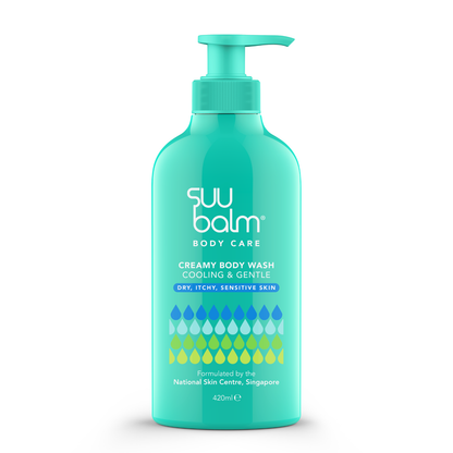 Suu Balm® Creamy Body Wash Cooling & Gentle