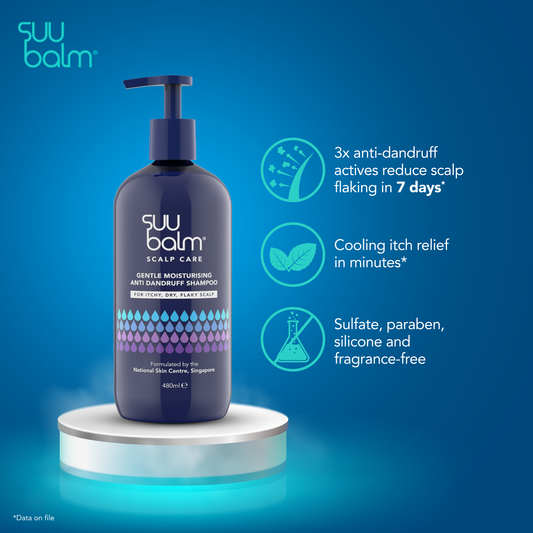 Suu Balm® Gentle Moisturising Anti Dandruff Shampoo