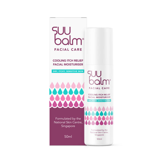 Suu Balm® Cooling Itch Relief Facial Moisturiser 50ml - Product Image