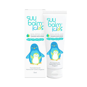 Suu Balm® Kids Dual Rapid Itch Relieving and Restoring Ceramide Moisturiser 75 ml - Product Image