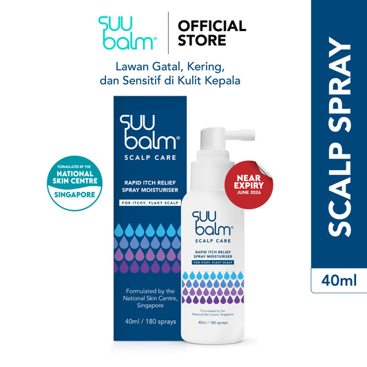 CLEARANCE SALE - Suu Balm Rapid Itch Relief Scalp Spray Moisturiser